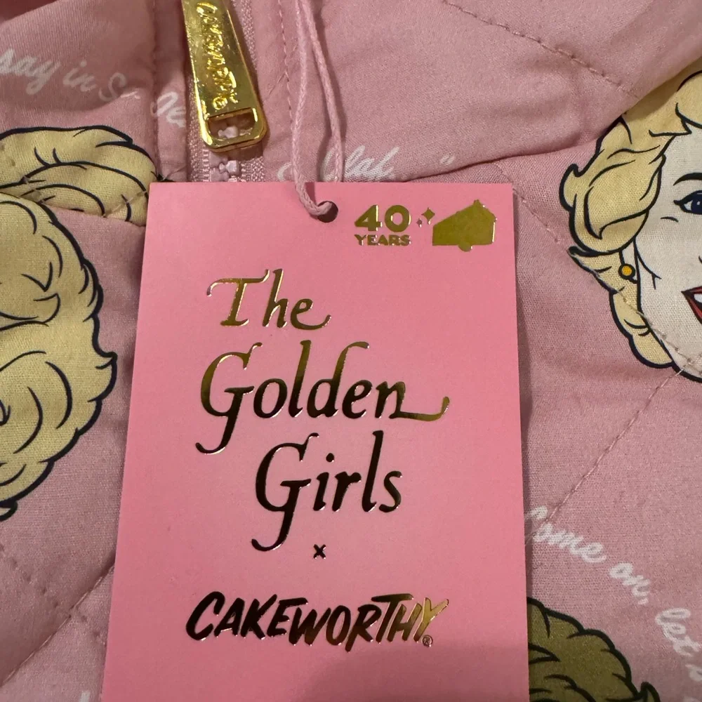 Cakeworthy x Golden Girls Quilted Jacket NWT - Picture 5 of 8